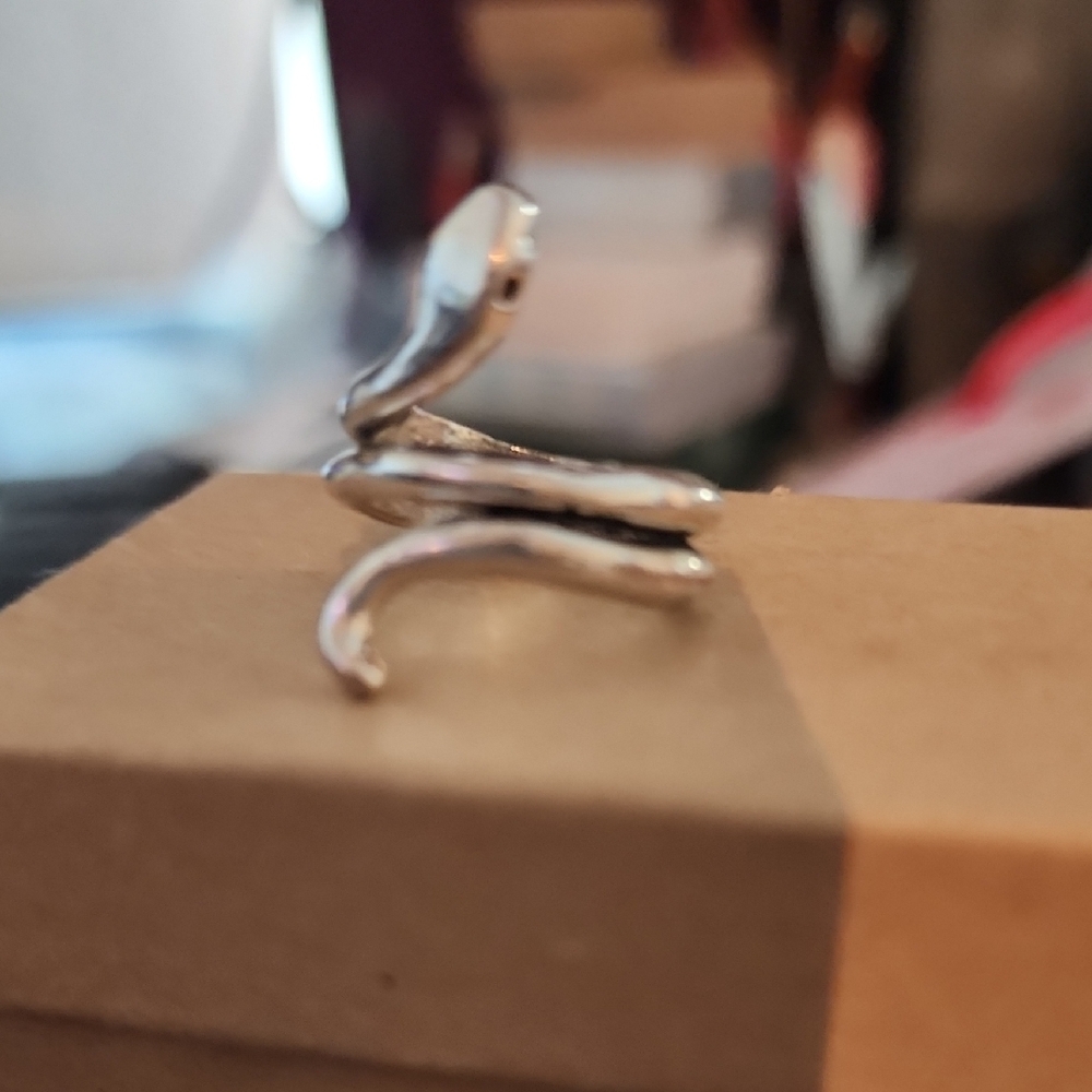 Silver Snake Ring